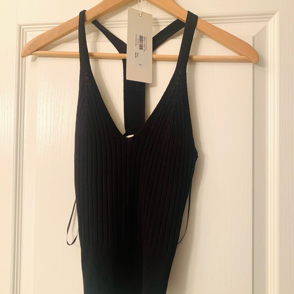 Love Tree ribbed v neck tank. NWT. Size small.